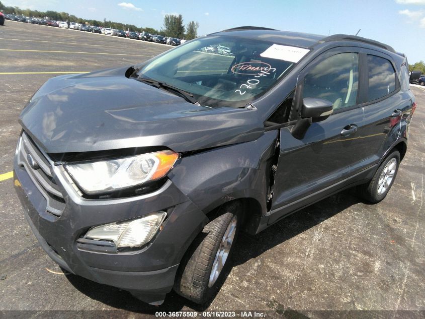 2019 FORD ECOSPORT SE - MAJ3S2GE1KC270415