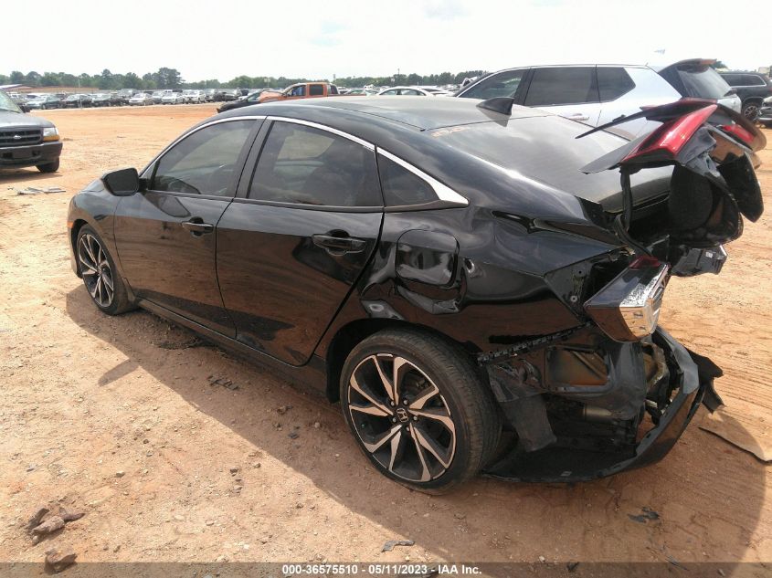 2019 HONDA CIVIC SI SEDAN 2HGFC1E52KH701795