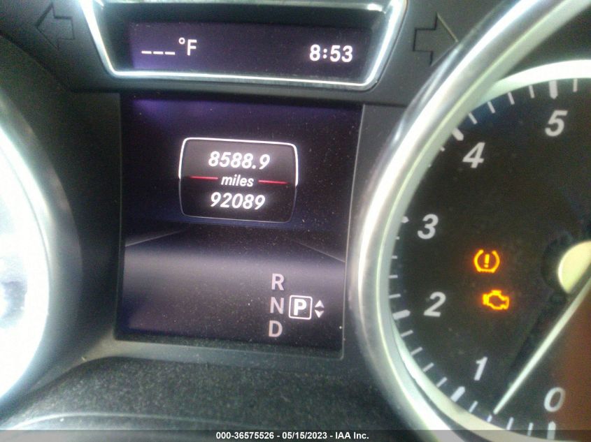2015 MERCEDES-BENZ M-CLASS ML 350 - 4JGDA5HB0FA528962