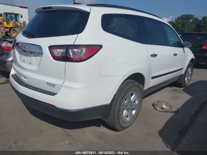 2017 CHEVROLET TRAVERSE LS - 1GNKRFED5HJ204920