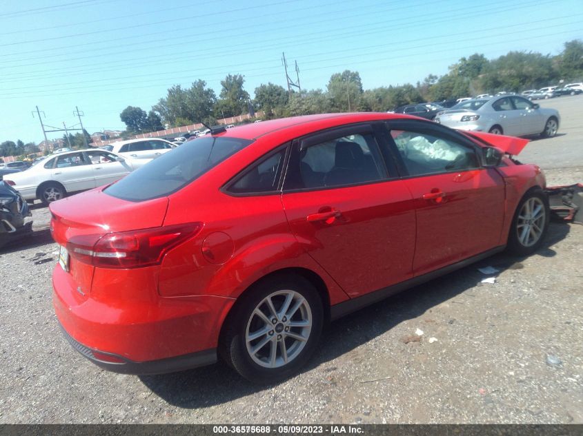 2016 FORD FOCUS SE - 1FADP3F29GL323873