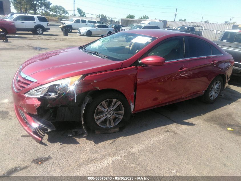 2013 HYUNDAI SONATA GLS PZEV - 5NPEB4AC5DH645588