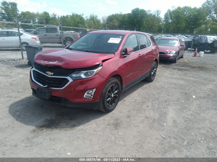 2020 CHEVROLET EQUINOX LT - 3GNAXKEV2LS503856