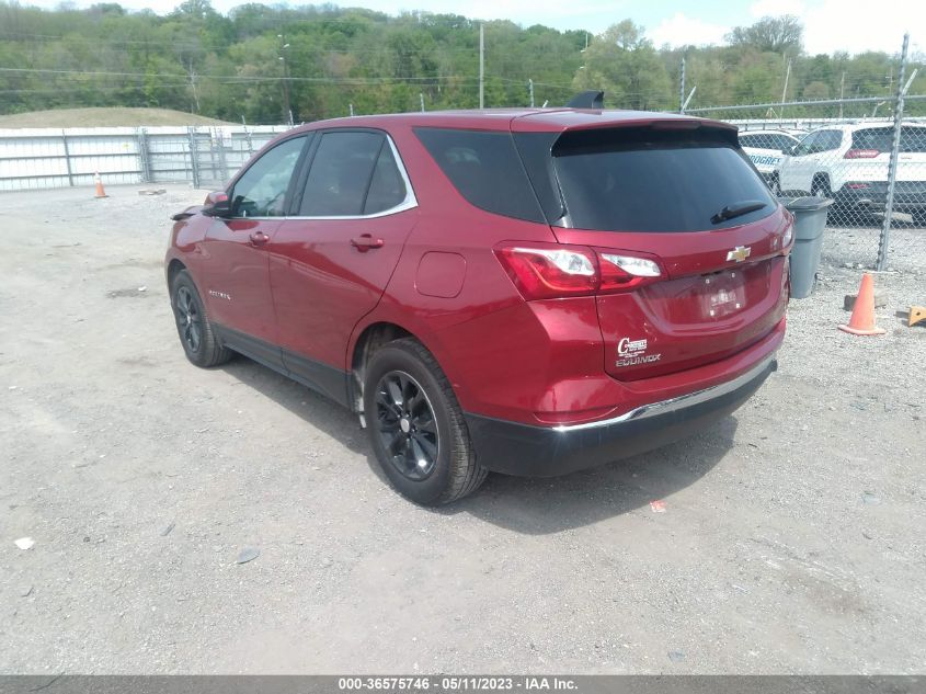 2020 CHEVROLET EQUINOX LT - 3GNAXKEV2LS503856