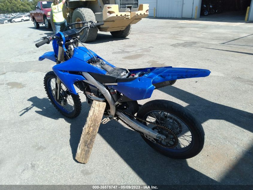 2021 YAMAHA YZ450 F JYACJ26C4MA007147