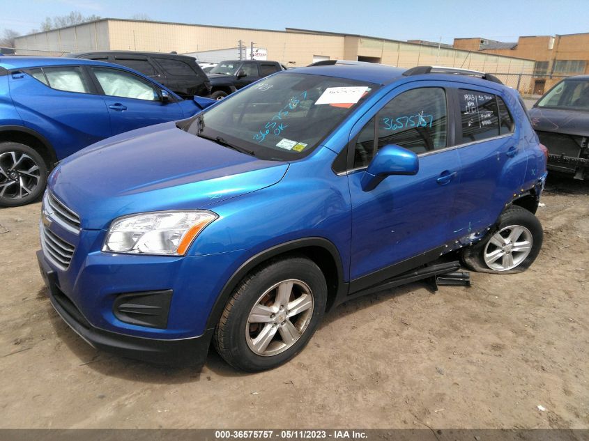 2016 CHEVROLET TRAX LT - KL7CJLSB2GB629278