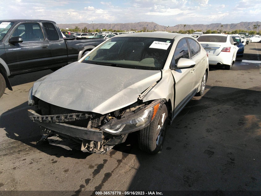 VIN KMHD84LFXHU192111 2017 HYUNDAI ELANTRA SE