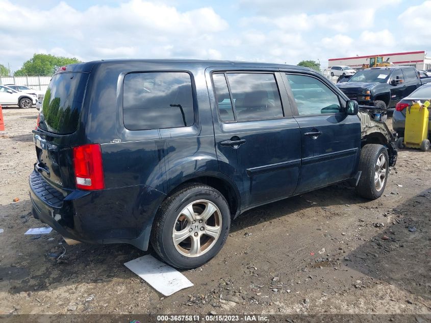 2015 HONDA PILOT EX-L - 5FNYF4H58FB017275