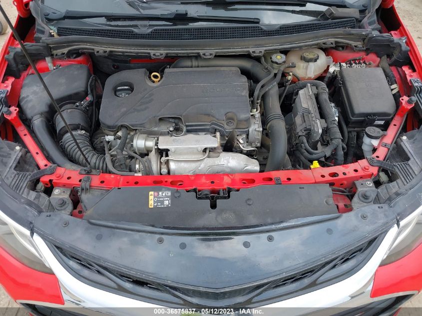 2019 CHEVROLET CRUZE LT - 1G1BE5SM3K7104542
