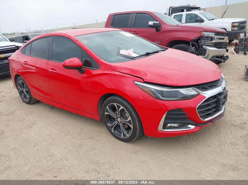 2019 CHEVROLET CRUZE LT - 1G1BE5SM3K7104542