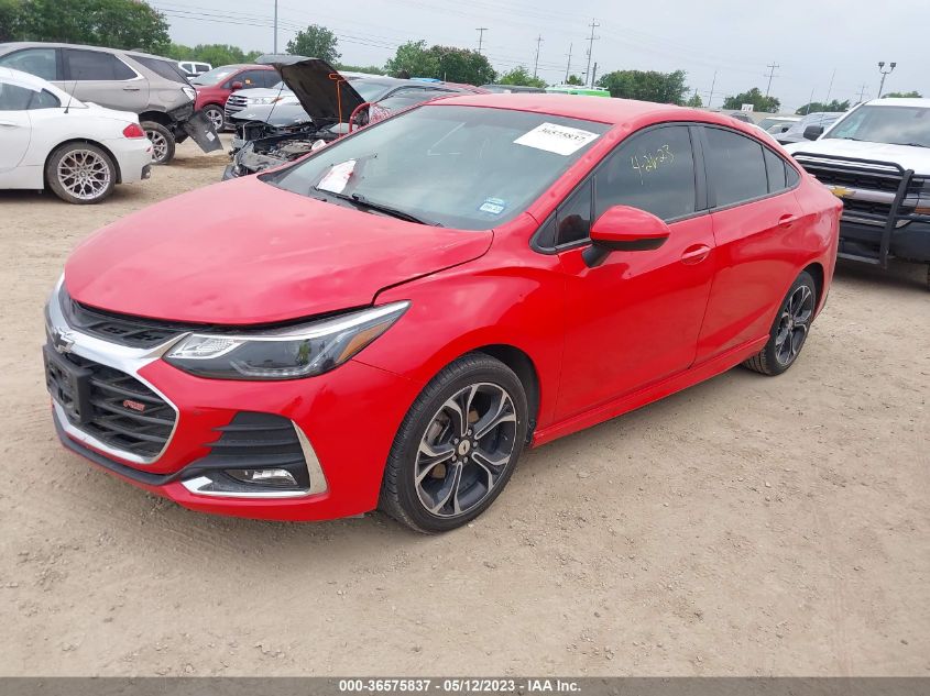 2019 CHEVROLET CRUZE LT - 1G1BE5SM3K7104542
