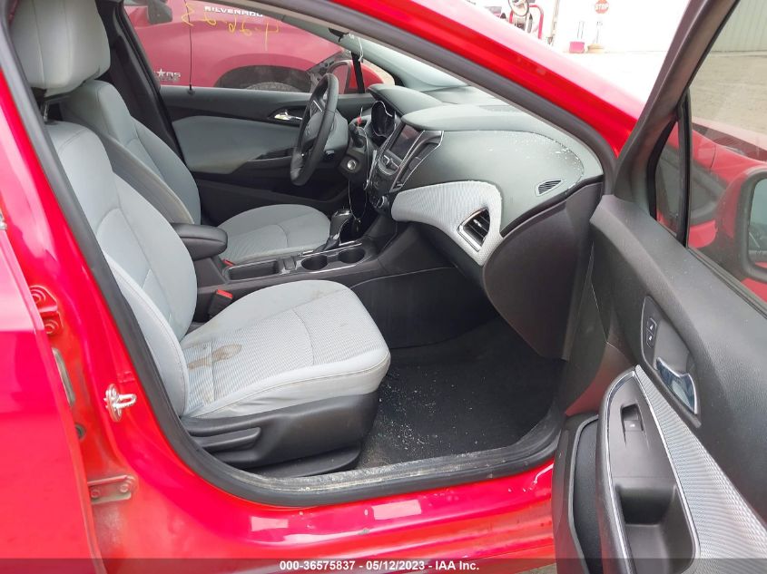 2019 CHEVROLET CRUZE LT - 1G1BE5SM3K7104542