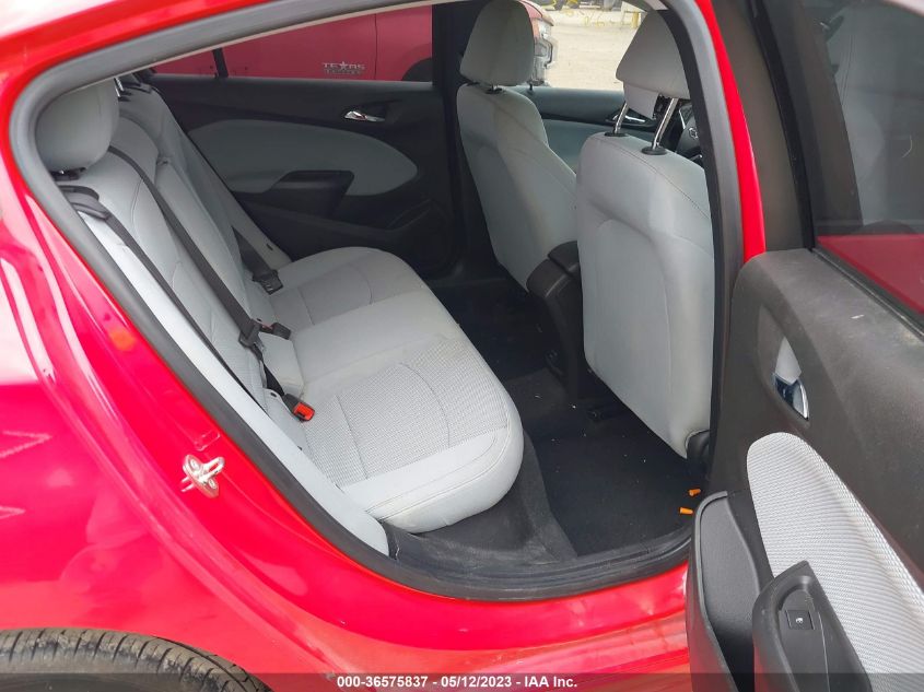 2019 CHEVROLET CRUZE LT - 1G1BE5SM3K7104542