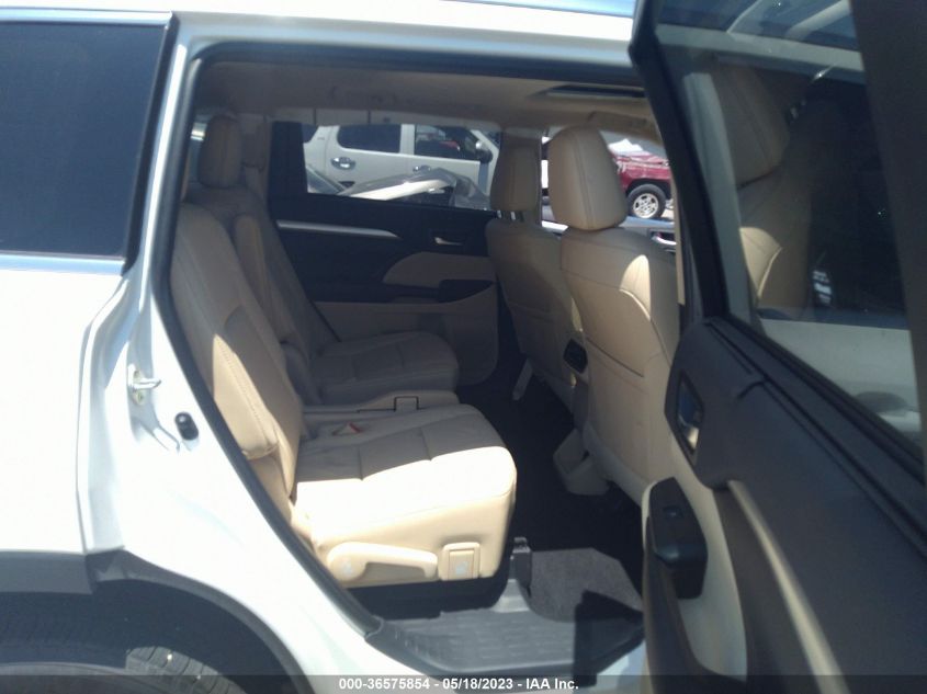2019 TOYOTA HIGHLANDER SE/XLE - 5TDKZRFH1KS570590