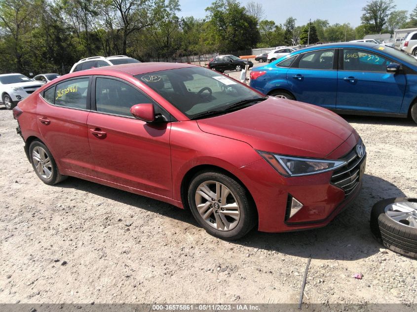 2019 HYUNDAI ELANTRA SEL - 5NPD84LF7KH446802