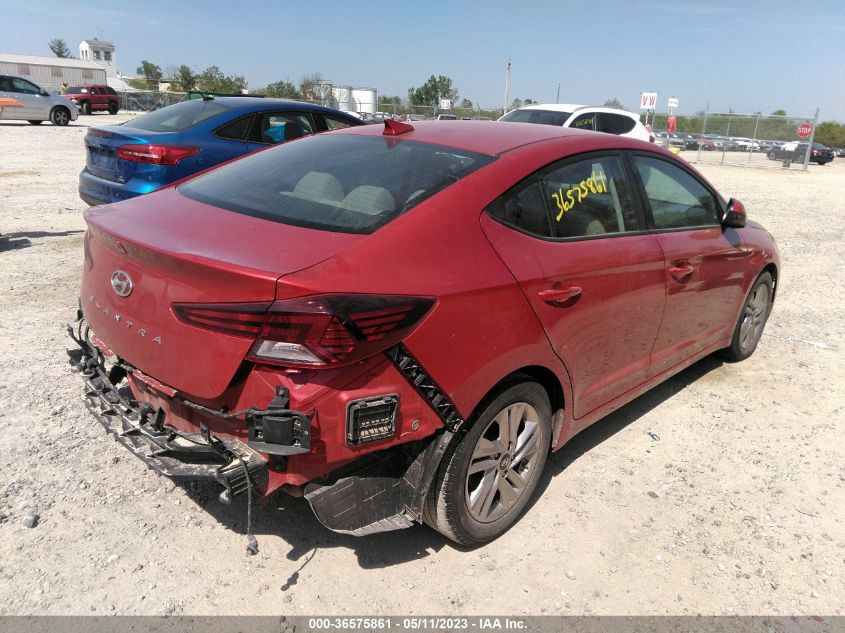 2019 HYUNDAI ELANTRA SEL - 5NPD84LF7KH446802