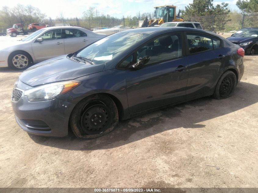 2016 KIA FORTE LX - KNAFK4A67G5609112