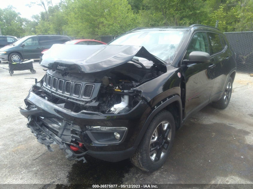 VIN 3C4NJDDB8JT129419 2018 JEEP COMPASS TRAILHAWK