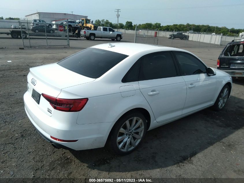 2017 AUDI A4 PREMIUM - WAUANAF44HN005798