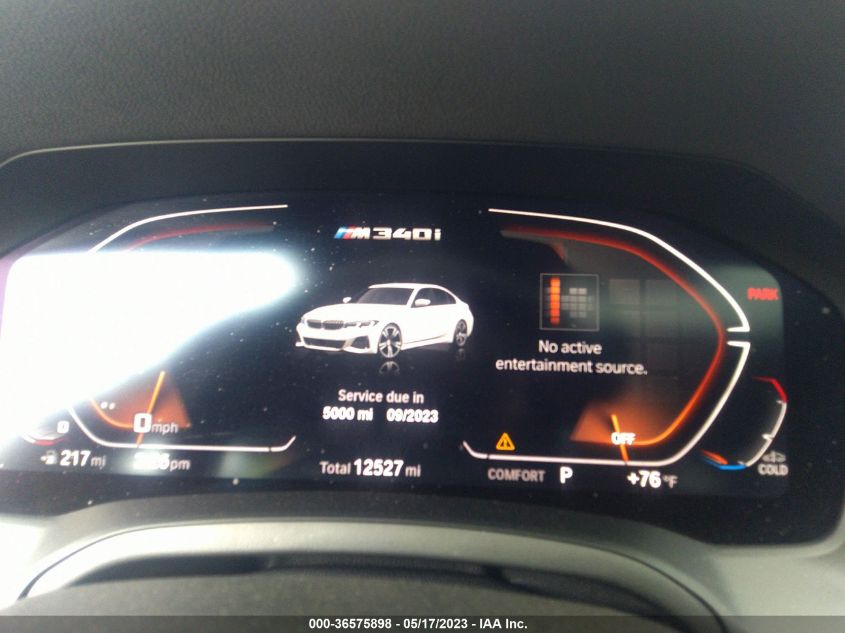 2021 BMW 3 SERIES M340I - 3MW5U7J07M8B55445