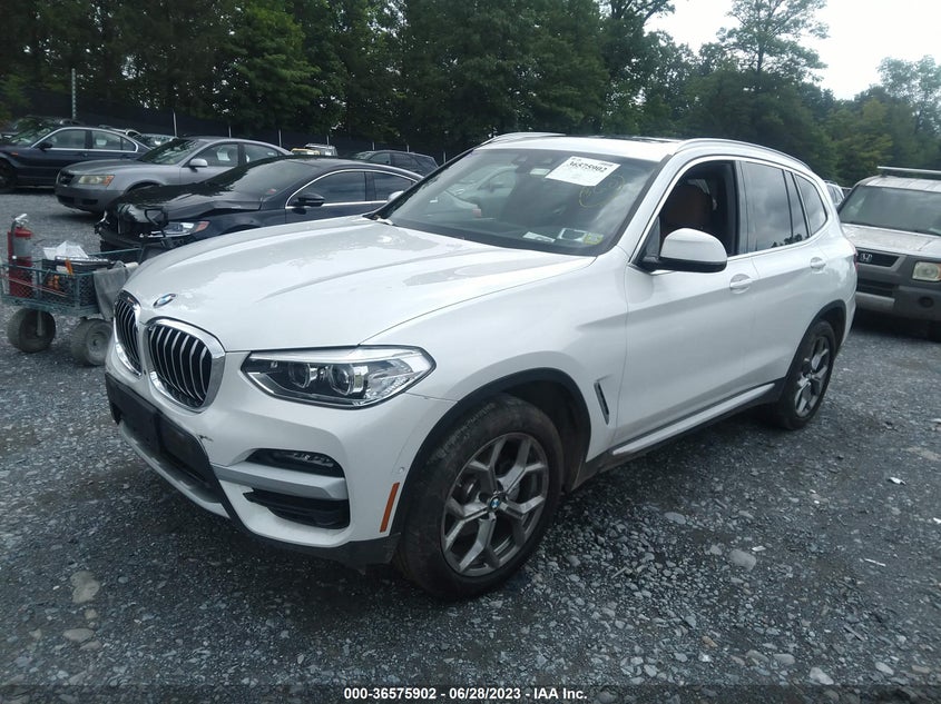 VIN 5UXTY5C01M9G20146 2021 BMW X3 XDRIVE30I