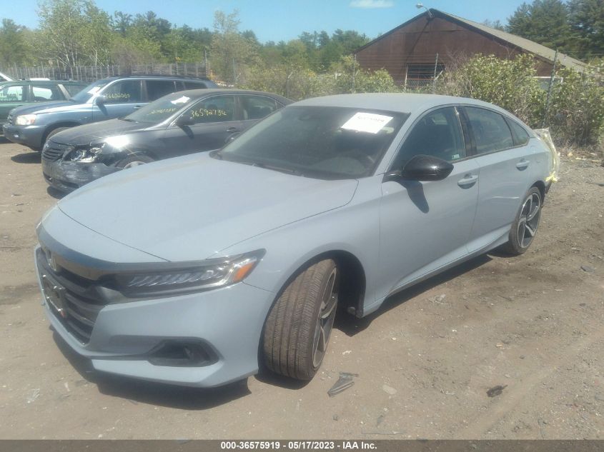 2022 HONDA ACCORD SEDAN SPORT SE - 1HGCV1F45NA108678