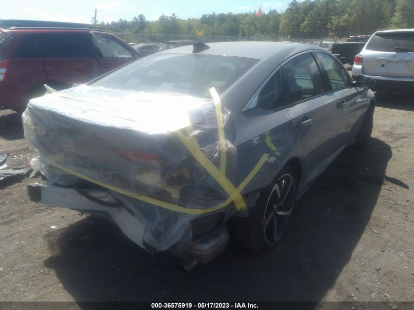 2022 HONDA ACCORD SEDAN SPORT SE - 1HGCV1F45NA108678