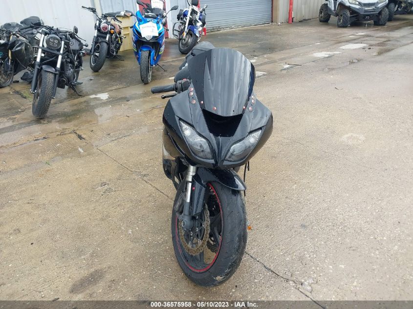 2012 KAWASAKI ZX600 R - JKAZX4R10CA033093