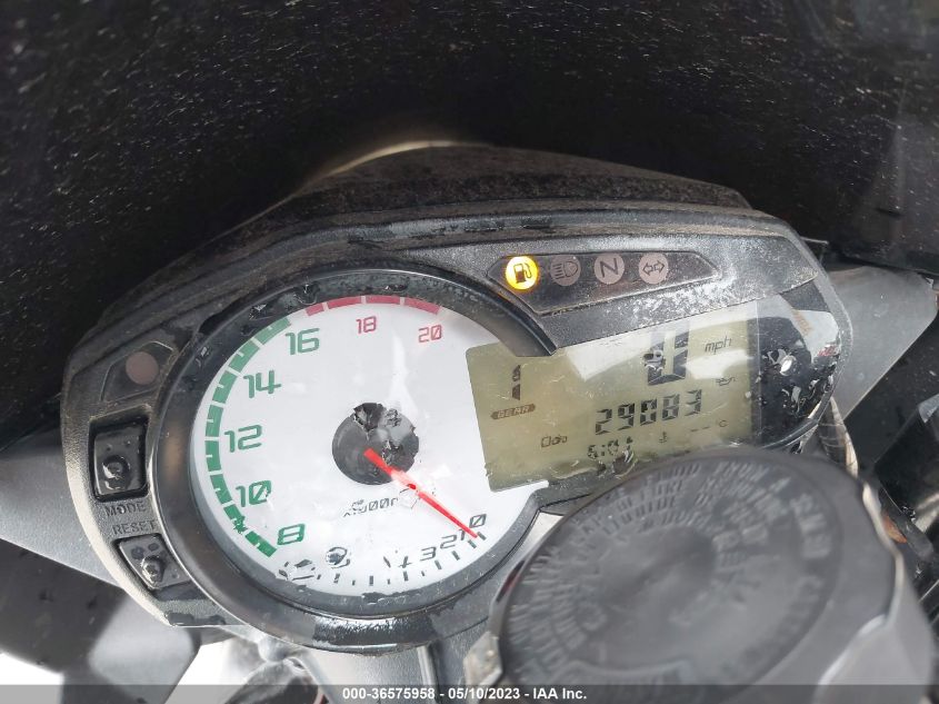 2012 KAWASAKI ZX600 R - JKAZX4R10CA033093