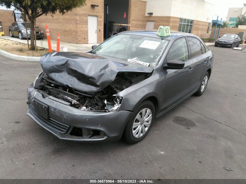 2014 VOLKSWAGEN JETTA SEDAN S - 3VW2K7AJ1EM425070