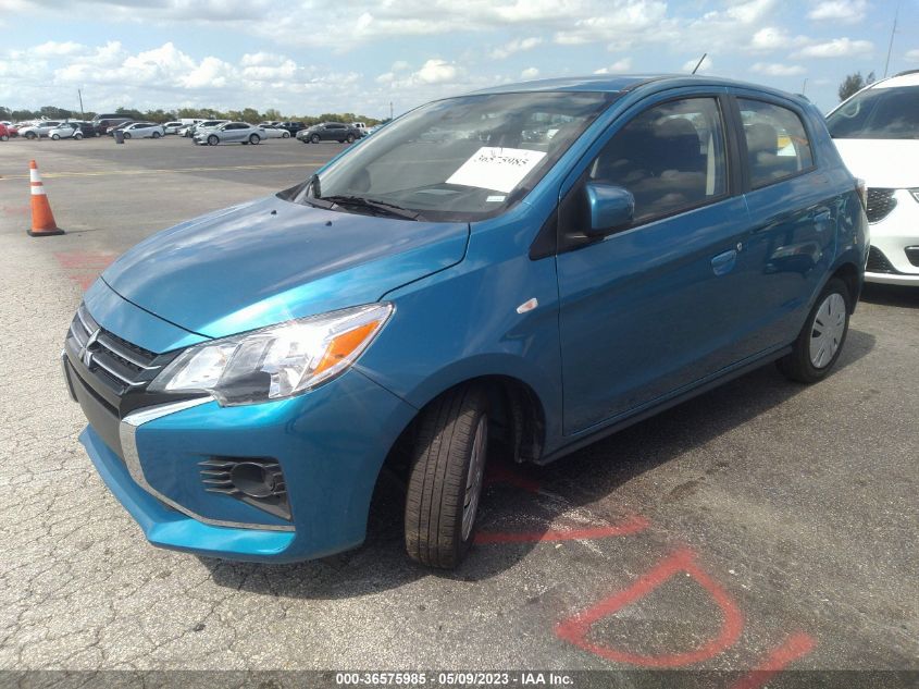 2021 MITSUBISHI MIRAGE ES/LE/CARBONITE EDITION - ML32AUHJ6MH012545