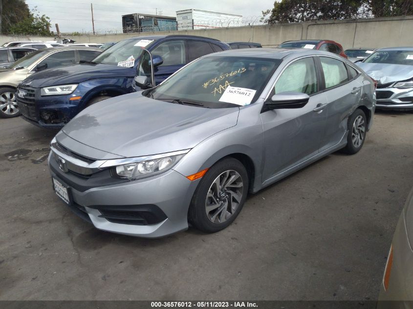 2018 HONDA CIVIC SEDAN EX - 2HGFC2F76JH547760