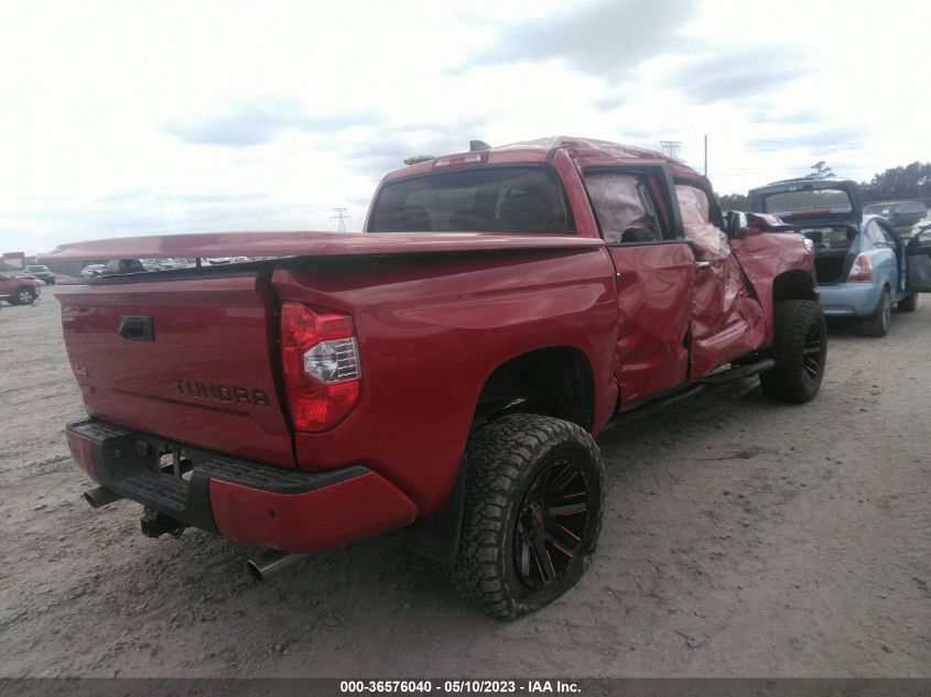 2021 TOYOTA TUNDRA 4WD PLATINUM/1794 EDITION - 5TFAY5F14MX988102
