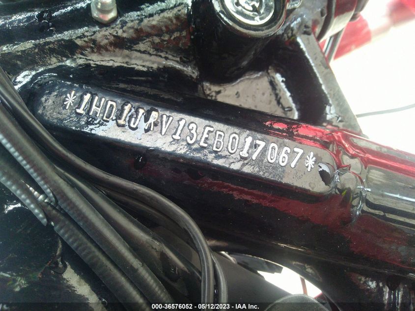 2014 HARLEY-DAVIDSON FLS SOFTAIL SLIM 1HD1JRV13EB017067