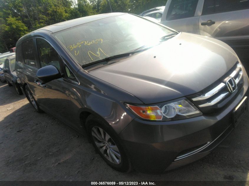 2014 HONDA ODYSSEY EX-L - 5FNRL5H60EB096077