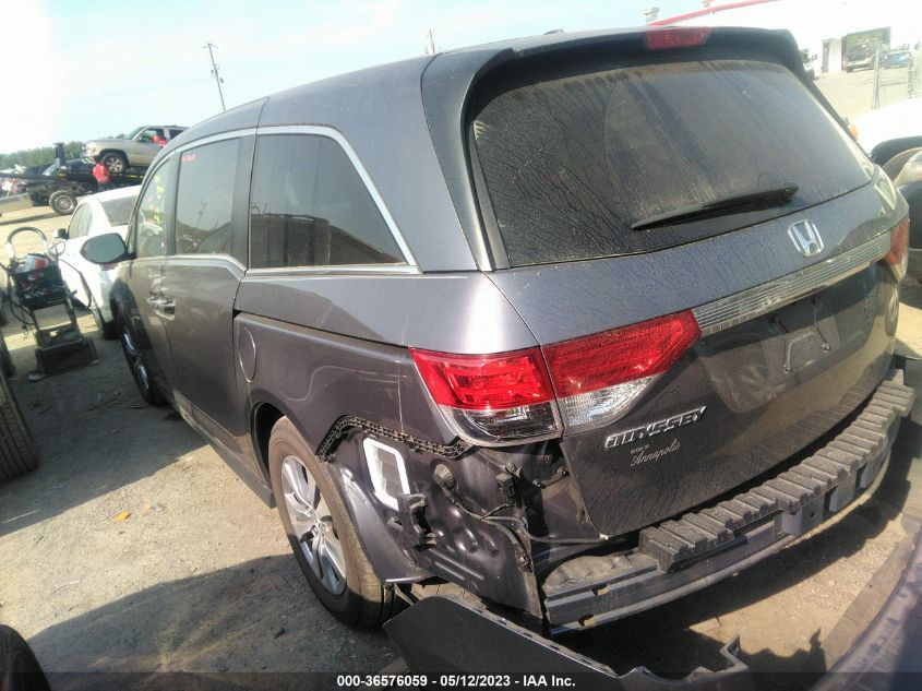 2014 HONDA ODYSSEY EX-L - 5FNRL5H60EB096077