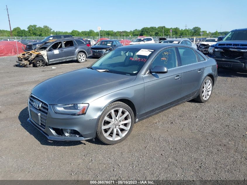 2013 AUDI A4 PREMIUM PLUS - WAUFFAFL1DN048791