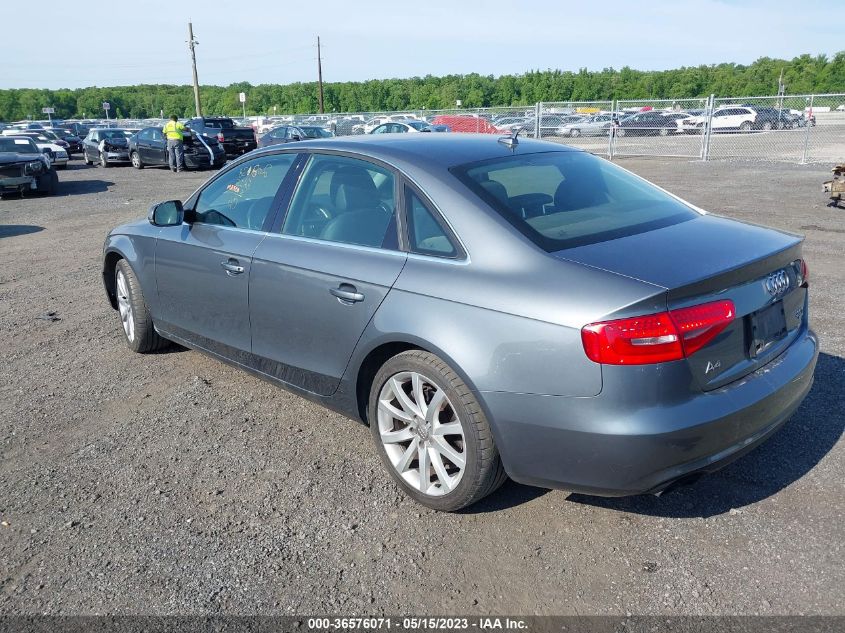 2013 AUDI A4 PREMIUM PLUS - WAUFFAFL1DN048791