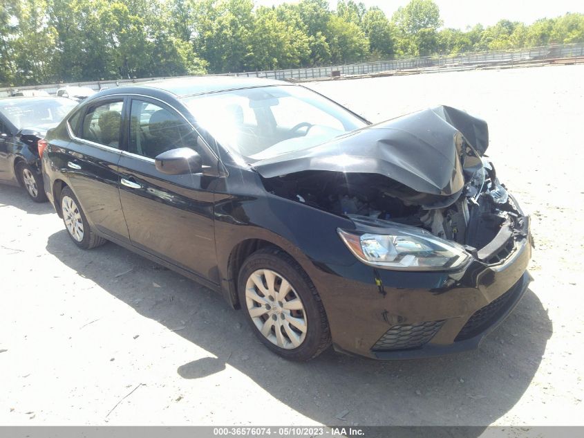 2016 NISSAN SENTRA SV - 3N1AB7AP6GY230356