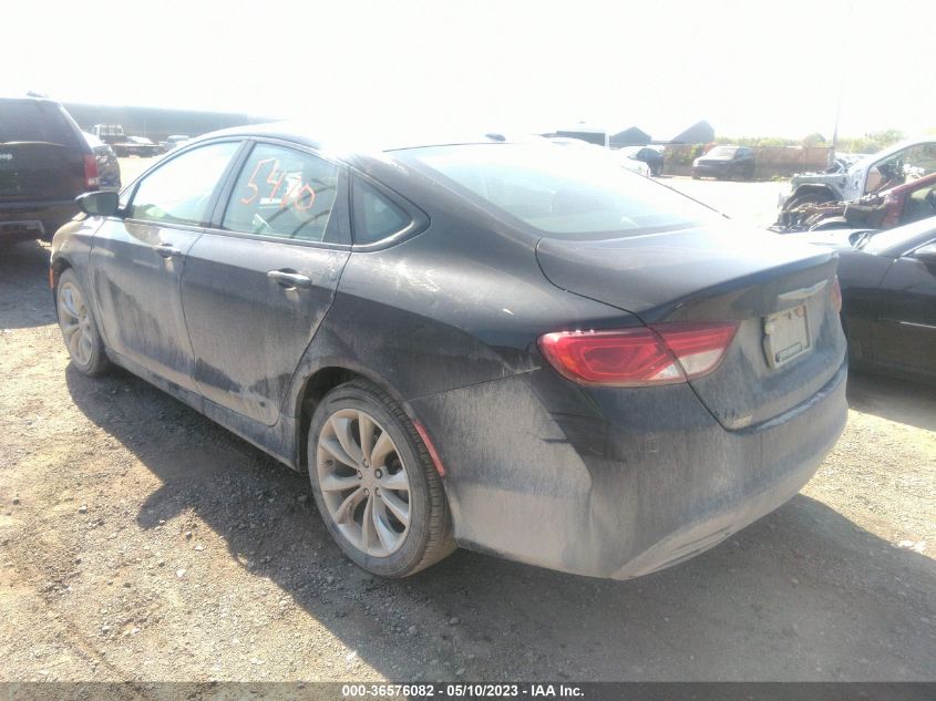 2015 CHRYSLER 200 S - 1C3CCCBB9FN625470