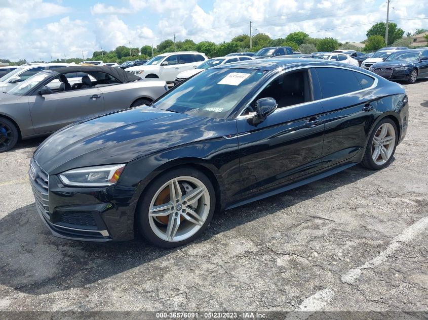 2018 AUDI A5 SPORTBACK PREMIUM PLUS - WAUENCF57JA104392