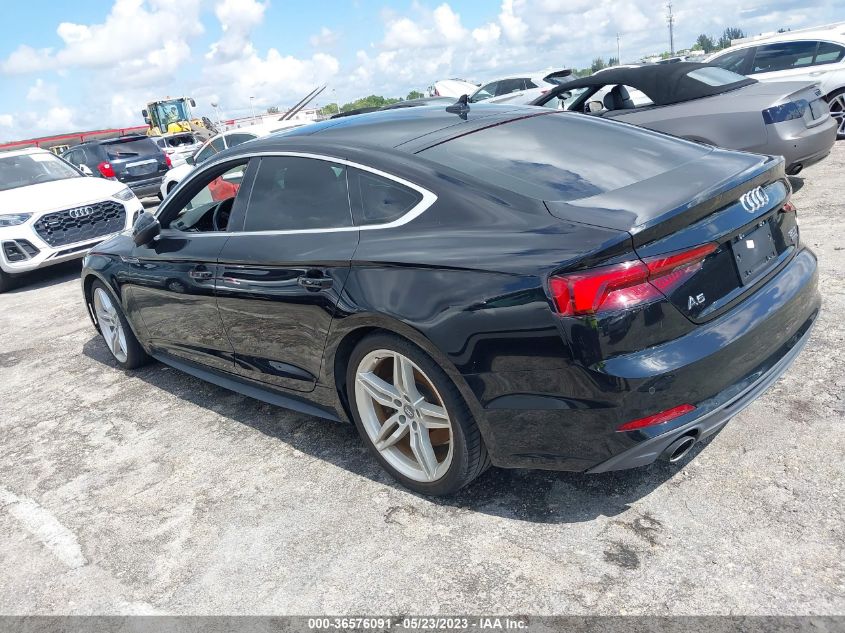 2018 AUDI A5 SPORTBACK PREMIUM PLUS - WAUENCF57JA104392