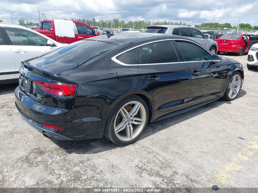 2018 AUDI A5 SPORTBACK PREMIUM PLUS - WAUENCF57JA104392
