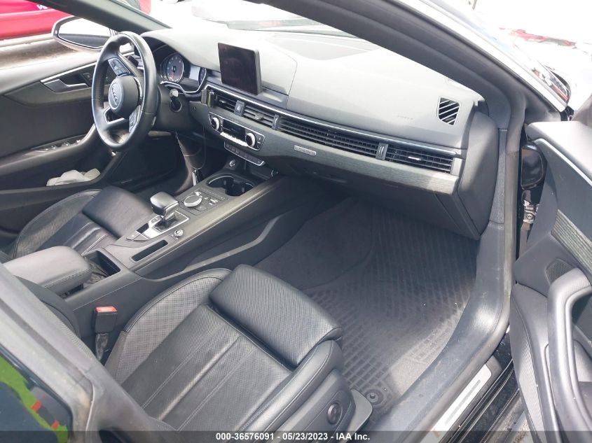 2018 AUDI A5 SPORTBACK PREMIUM PLUS - WAUENCF57JA104392