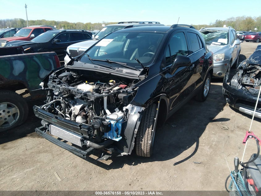 VIN KL7CJLSB2KB850193 2019 CHEVROLET TRAX LT