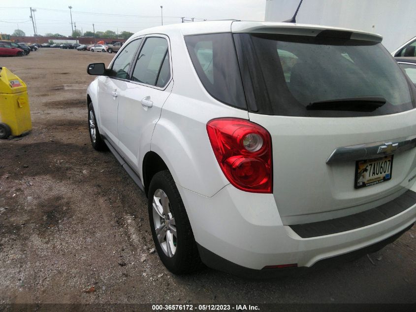2013 CHEVROLET EQUINOX LS - 2GNALBEK3D6369280
