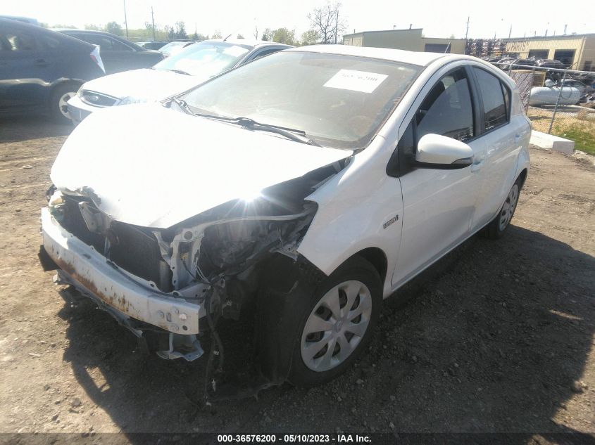 2013 TOYOTA PRIUS C ONE/TWO/THREE/FOUR - JTDKDTB35D1544208