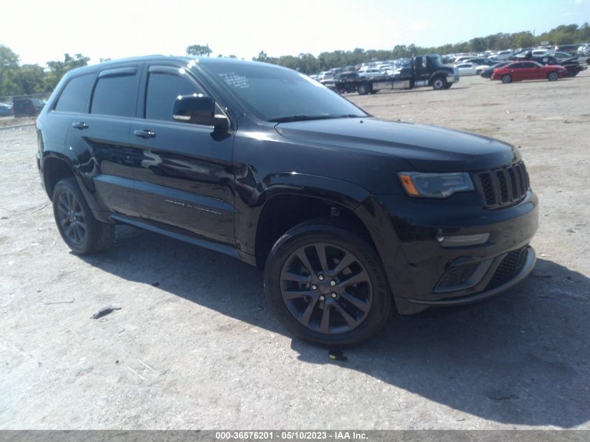 2019 JEEP GRAND CHEROKEE HIGH ALTITUDE - 1C4RJFCG8KC569499
