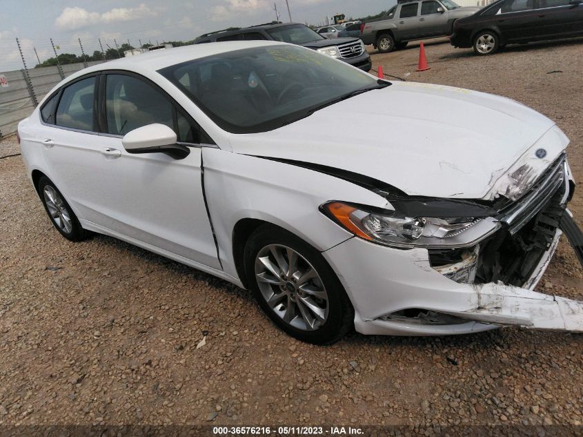 2017 FORD FUSION SE - 3FA6P0H79HR414662