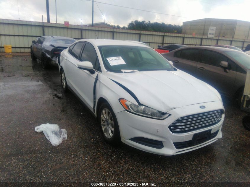 2015 FORD FUSION S - 3FA6P0G76FR278859